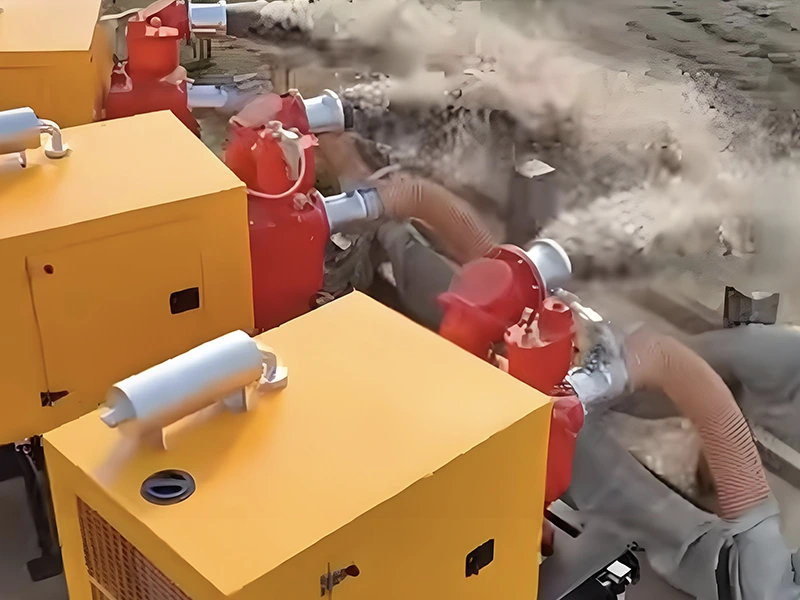 Jianghe Flood Prevention Products Upgrades Diesel Engine Driven Water Pump Set to Boost Efficient Flood Drainage Capacity Jianghe Flood Prevention Products Upgrades Diesel Engine Driven Water Pump Set to Boost Efficient Flood Drainage Capacity